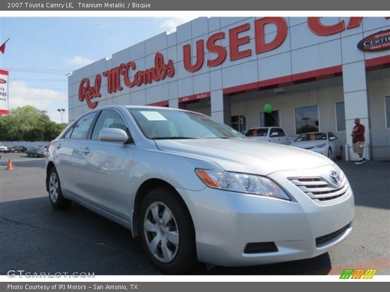Titanium Metallic / Bisque 2007 Toyota Camry LE