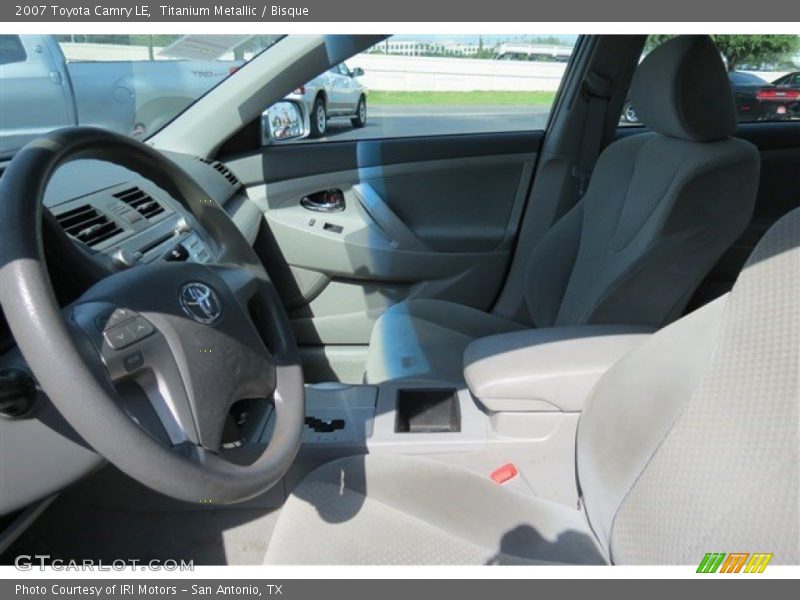Titanium Metallic / Bisque 2007 Toyota Camry LE