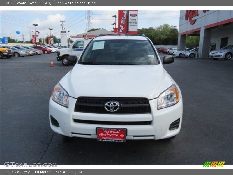 Super White / Sand Beige 2011 Toyota RAV4 I4 4WD