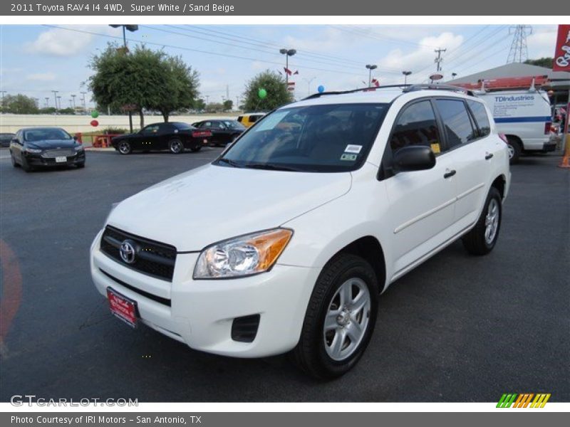 Super White / Sand Beige 2011 Toyota RAV4 I4 4WD