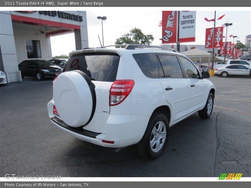 Super White / Sand Beige 2011 Toyota RAV4 I4 4WD