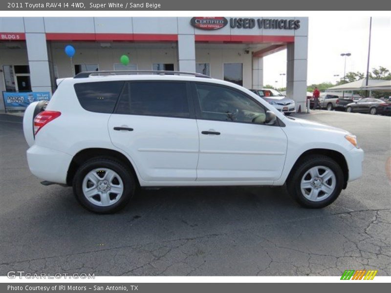 Super White / Sand Beige 2011 Toyota RAV4 I4 4WD