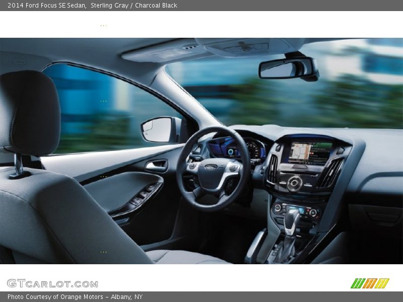 Sterling Gray / Charcoal Black 2014 Ford Focus SE Sedan