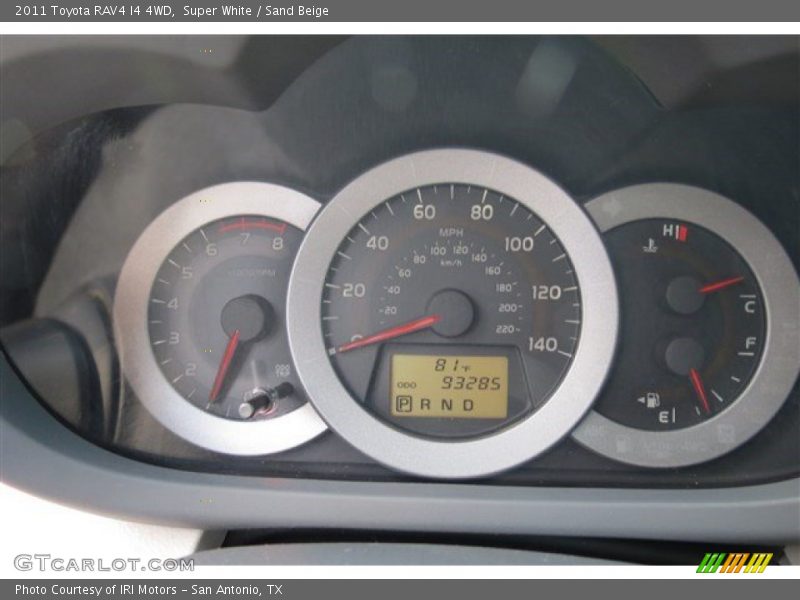 Super White / Sand Beige 2011 Toyota RAV4 I4 4WD