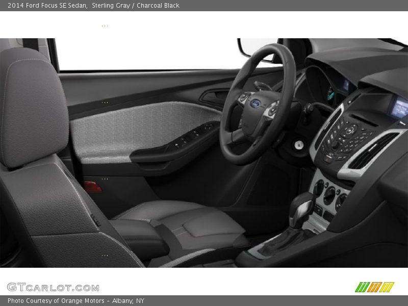 Sterling Gray / Charcoal Black 2014 Ford Focus SE Sedan