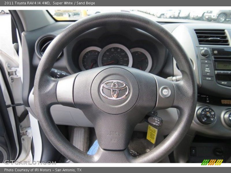 Super White / Sand Beige 2011 Toyota RAV4 I4 4WD