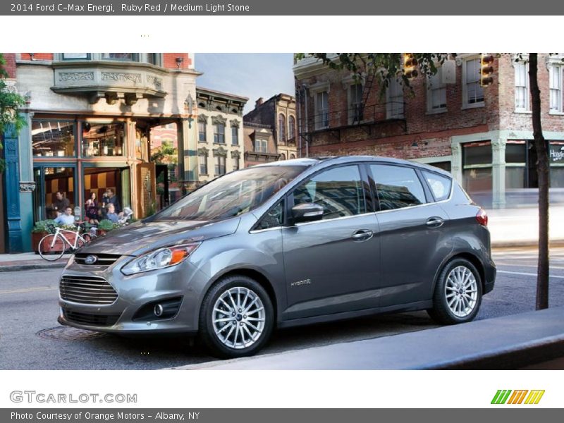 Ruby Red / Medium Light Stone 2014 Ford C-Max Energi