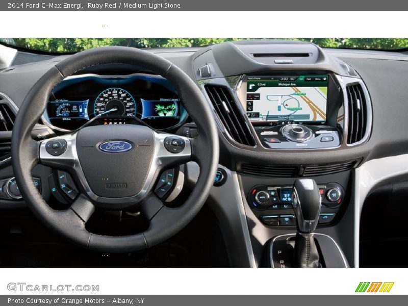 Ruby Red / Medium Light Stone 2014 Ford C-Max Energi
