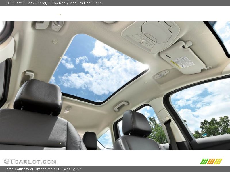 Ruby Red / Medium Light Stone 2014 Ford C-Max Energi