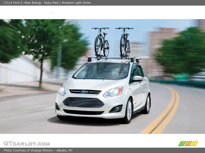 Ruby Red / Medium Light Stone 2014 Ford C-Max Energi