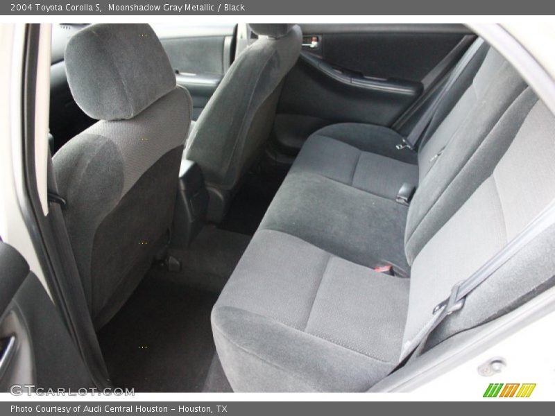 Moonshadow Gray Metallic / Black 2004 Toyota Corolla S