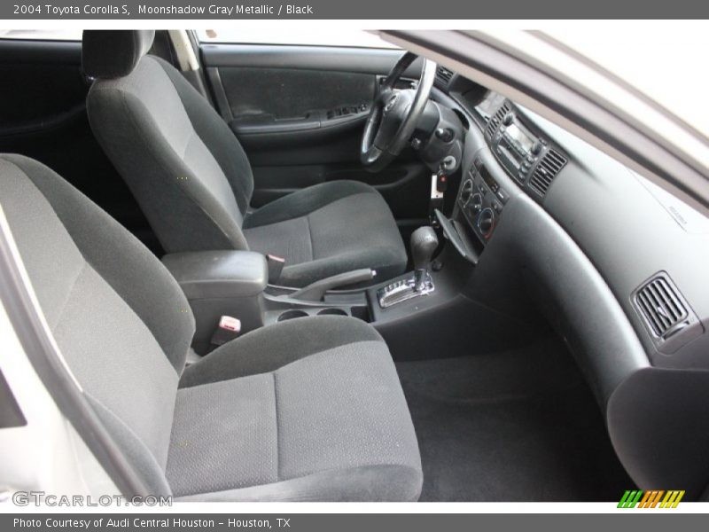 Moonshadow Gray Metallic / Black 2004 Toyota Corolla S