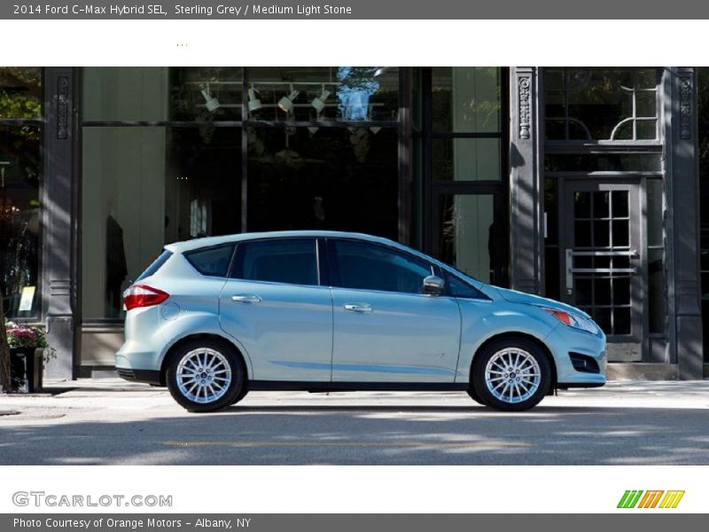 Sterling Grey / Medium Light Stone 2014 Ford C-Max Hybrid SEL