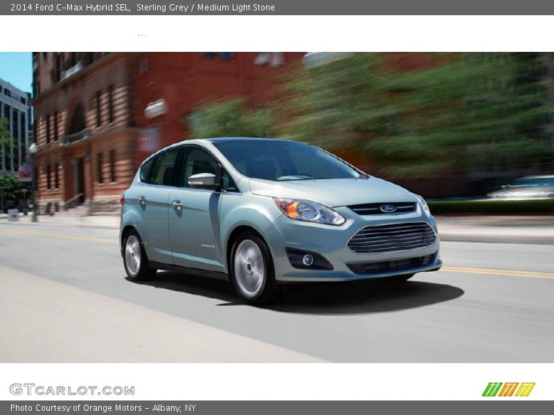 Sterling Grey / Medium Light Stone 2014 Ford C-Max Hybrid SEL