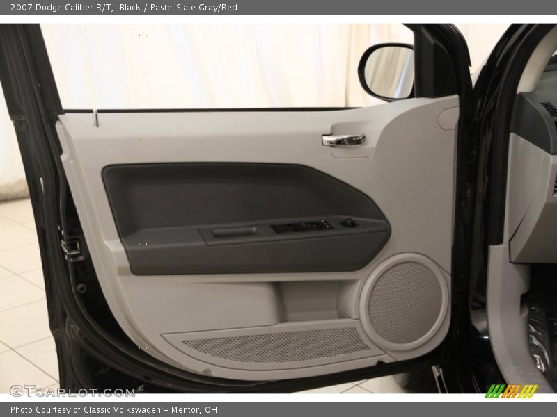 Black / Pastel Slate Gray/Red 2007 Dodge Caliber R/T