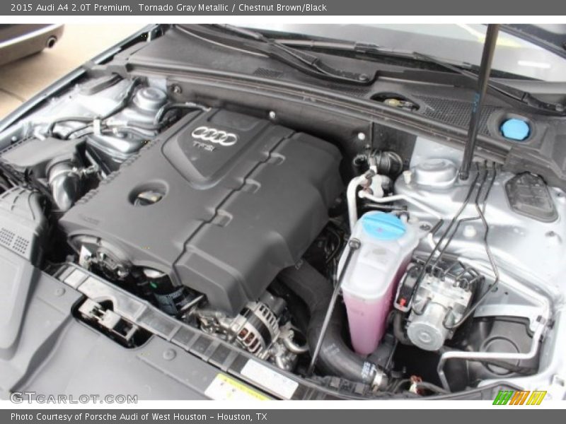  2015 A4 2.0T Premium Engine - 2.0 Liter Turbocharged FSI DOHC 16-Valve VVT 4 Cylinder