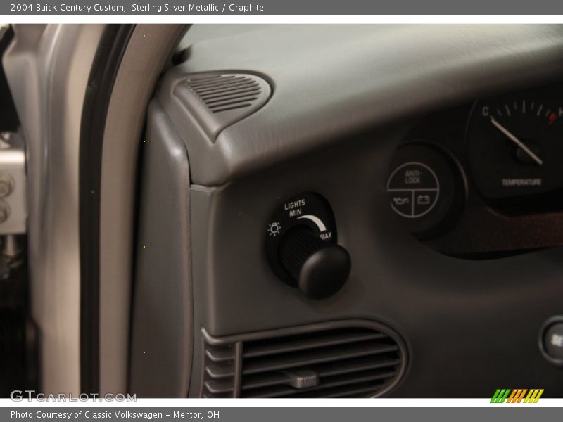 Sterling Silver Metallic / Graphite 2004 Buick Century Custom