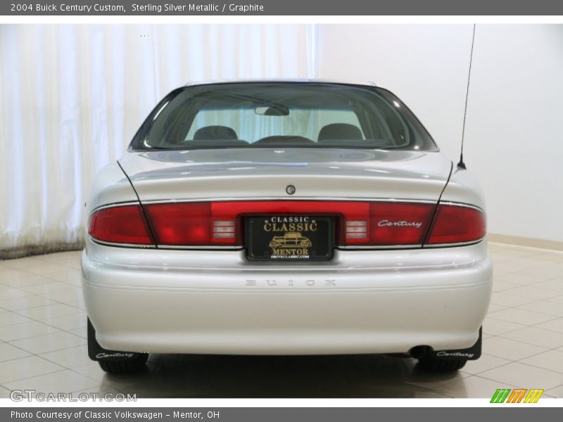 Sterling Silver Metallic / Graphite 2004 Buick Century Custom