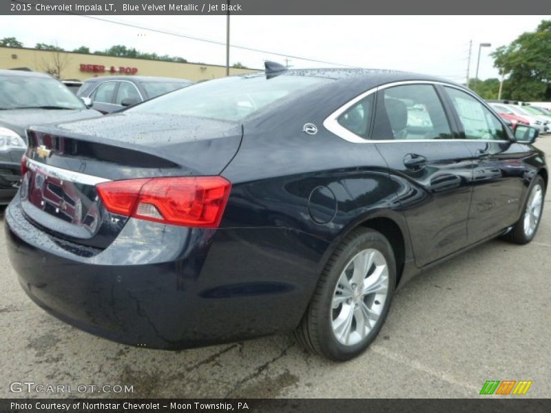 Blue Velvet Metallic / Jet Black 2015 Chevrolet Impala LT