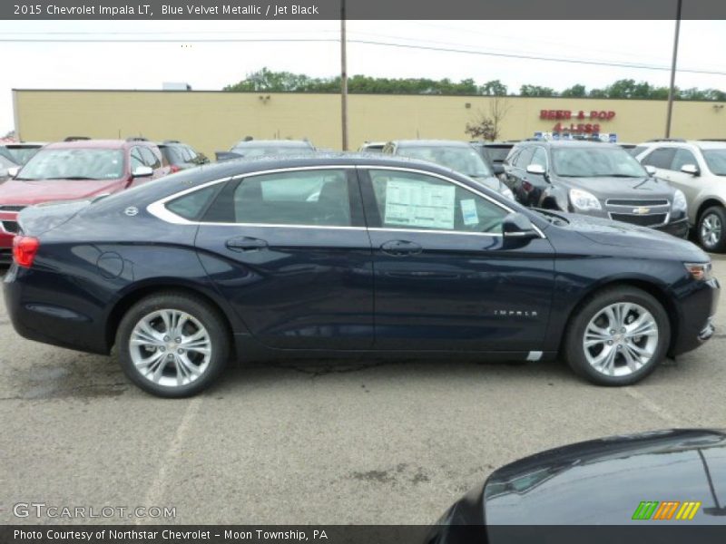 Blue Velvet Metallic / Jet Black 2015 Chevrolet Impala LT