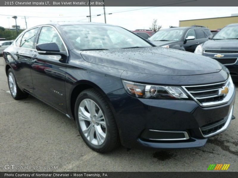 Blue Velvet Metallic / Jet Black 2015 Chevrolet Impala LT