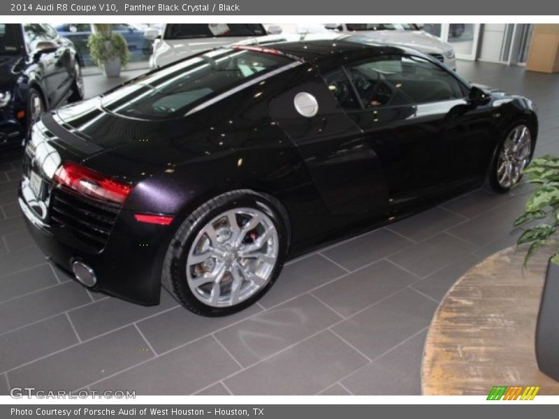  2014 R8 Coupe V10 Panther Black Crystal