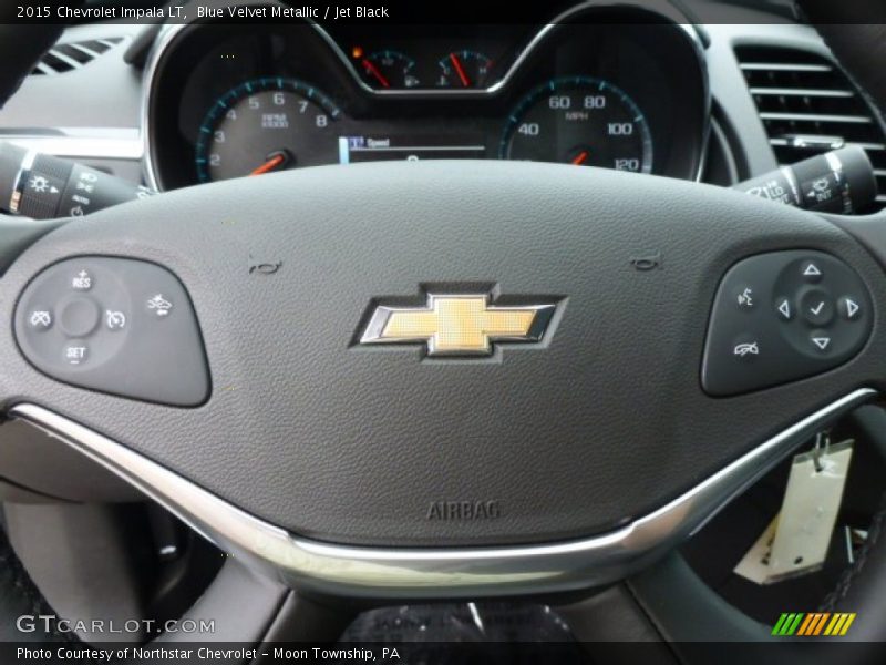 Blue Velvet Metallic / Jet Black 2015 Chevrolet Impala LT