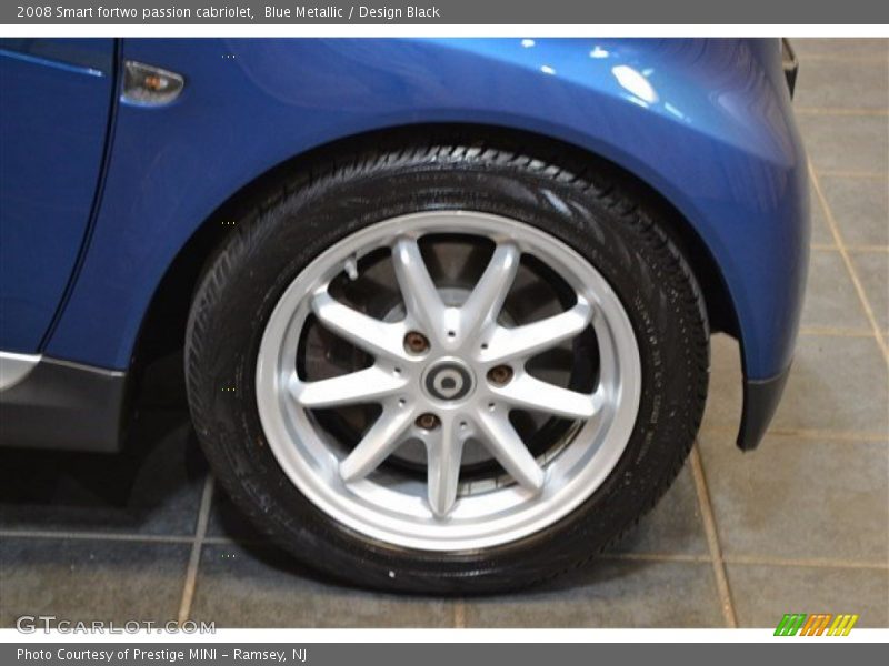 Blue Metallic / Design Black 2008 Smart fortwo passion cabriolet