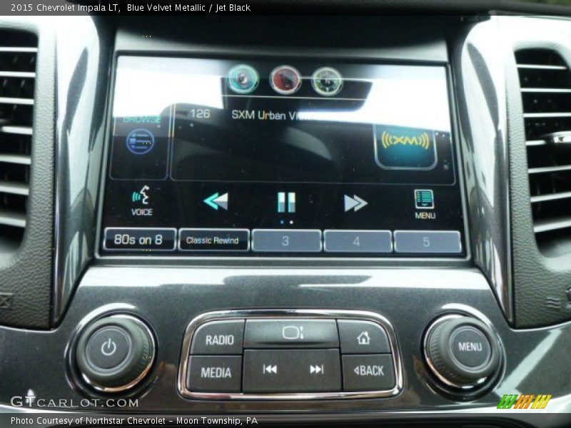 Blue Velvet Metallic / Jet Black 2015 Chevrolet Impala LT