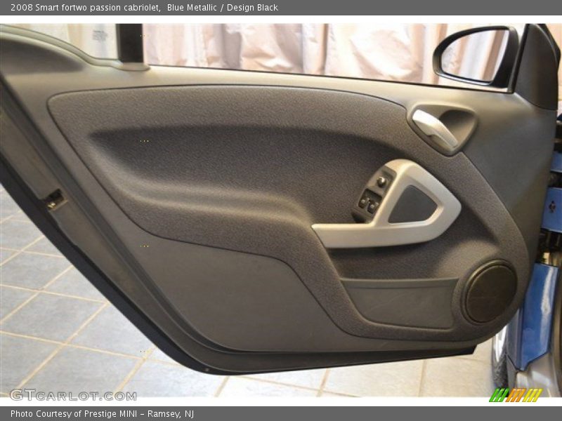 Blue Metallic / Design Black 2008 Smart fortwo passion cabriolet