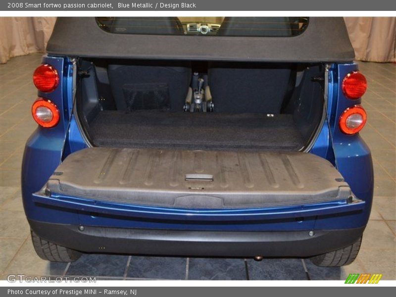 Blue Metallic / Design Black 2008 Smart fortwo passion cabriolet