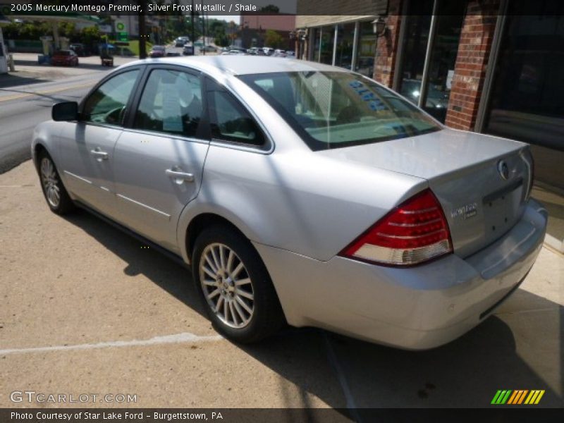 Silver Frost Metallic / Shale 2005 Mercury Montego Premier