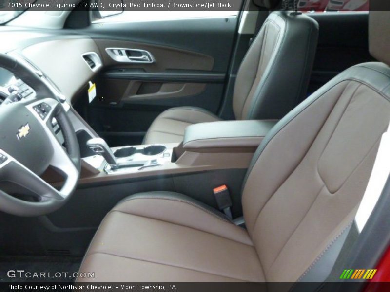 Front Seat of 2015 Equinox LTZ AWD