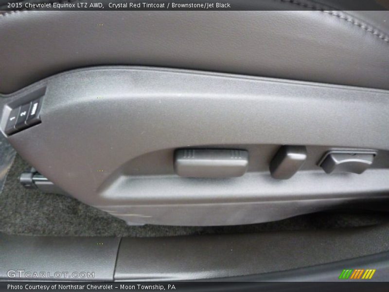 Crystal Red Tintcoat / Brownstone/Jet Black 2015 Chevrolet Equinox LTZ AWD