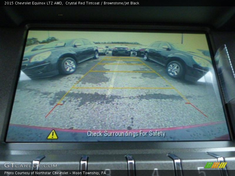 Crystal Red Tintcoat / Brownstone/Jet Black 2015 Chevrolet Equinox LTZ AWD