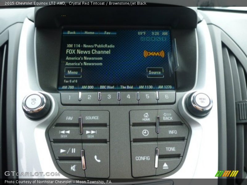 Crystal Red Tintcoat / Brownstone/Jet Black 2015 Chevrolet Equinox LTZ AWD
