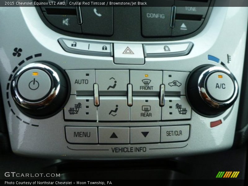 Crystal Red Tintcoat / Brownstone/Jet Black 2015 Chevrolet Equinox LTZ AWD
