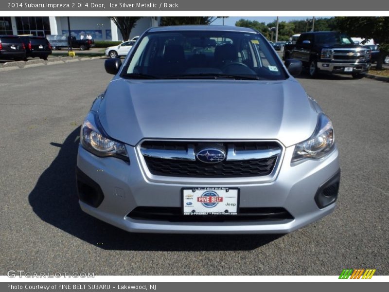 Ice Silver Metallic / Black 2014 Subaru Impreza 2.0i 4 Door