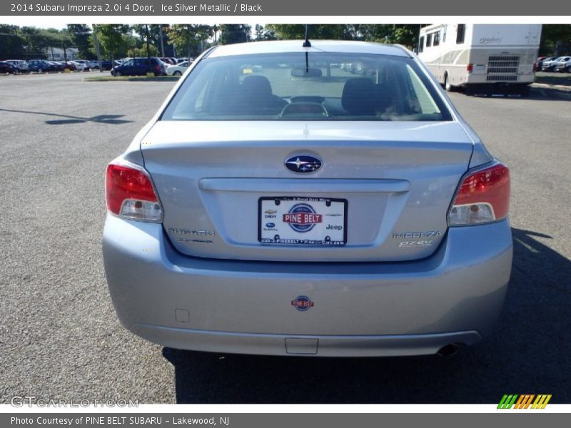 Ice Silver Metallic / Black 2014 Subaru Impreza 2.0i 4 Door