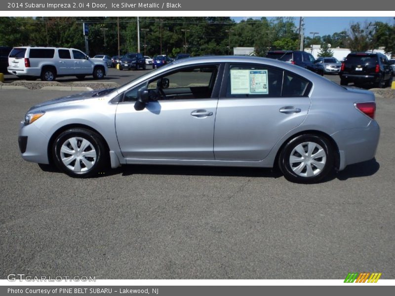 Ice Silver Metallic / Black 2014 Subaru Impreza 2.0i 4 Door