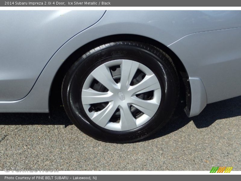 Ice Silver Metallic / Black 2014 Subaru Impreza 2.0i 4 Door