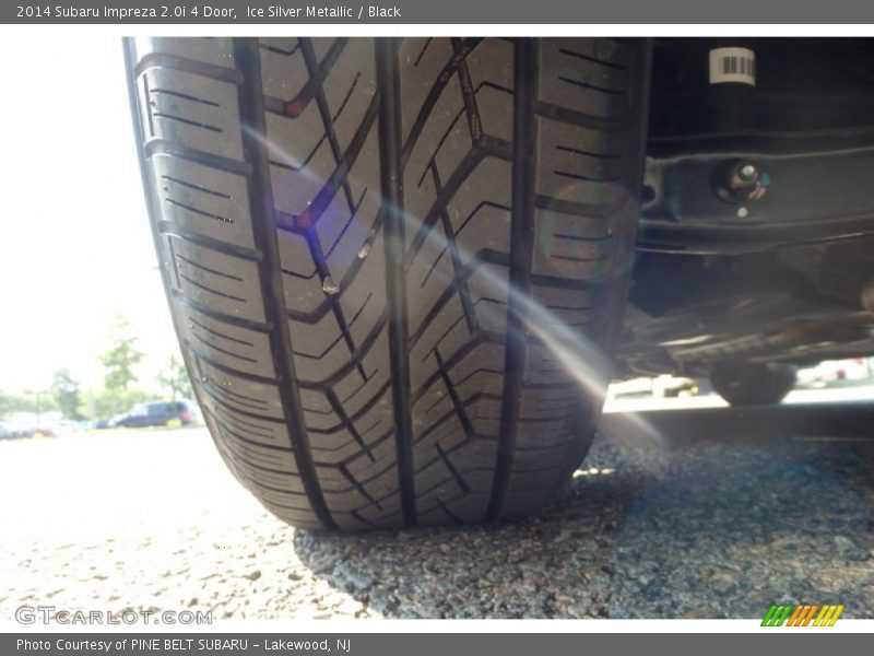 Ice Silver Metallic / Black 2014 Subaru Impreza 2.0i 4 Door