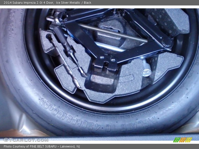Ice Silver Metallic / Black 2014 Subaru Impreza 2.0i 4 Door