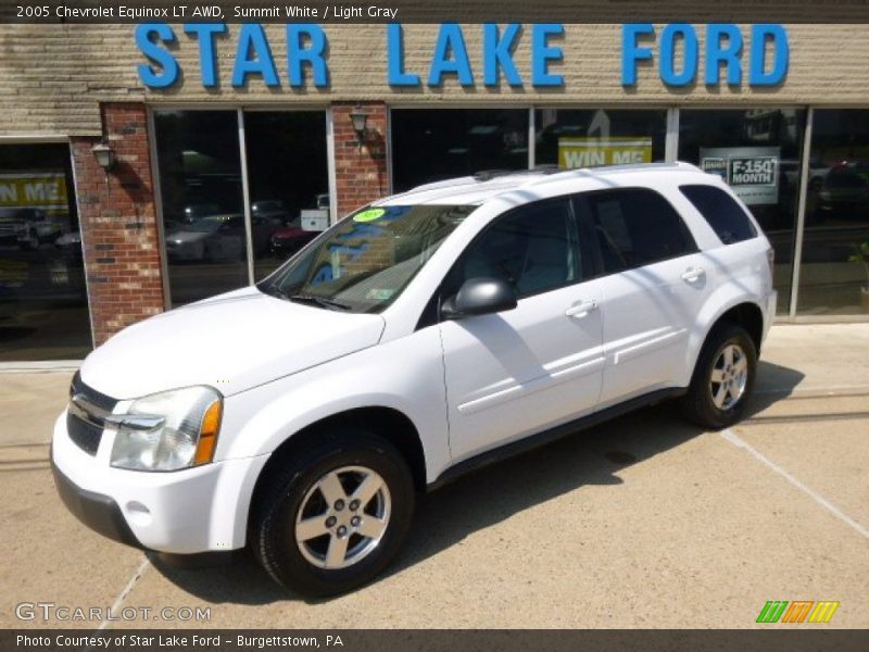 Summit White / Light Gray 2005 Chevrolet Equinox LT AWD