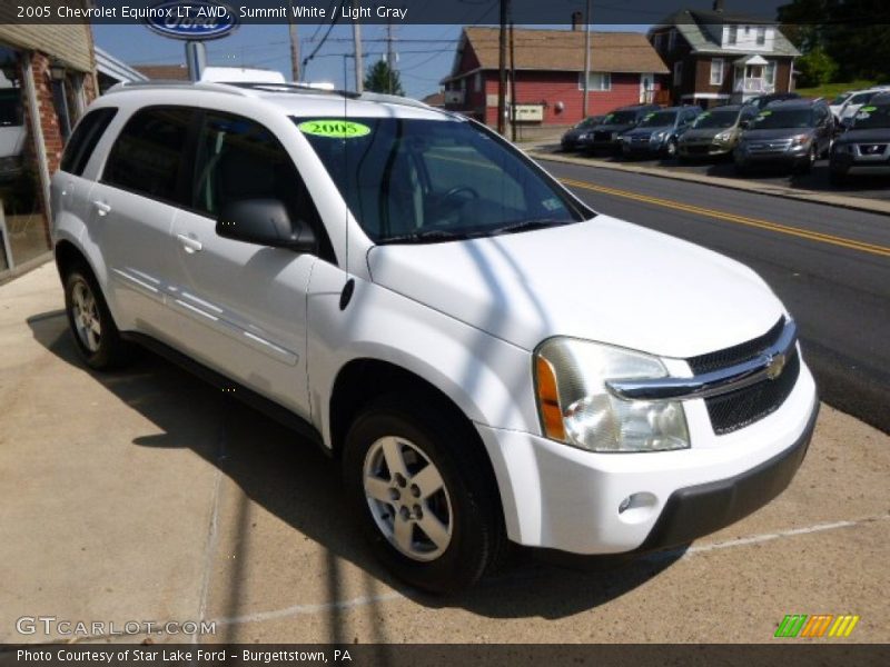 Summit White / Light Gray 2005 Chevrolet Equinox LT AWD