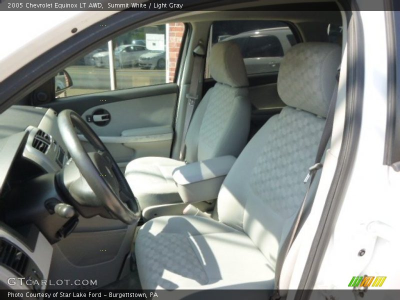 Summit White / Light Gray 2005 Chevrolet Equinox LT AWD