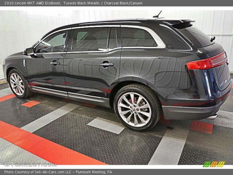 Tuxedo Black Metallic / Charcoal Black/Canyon 2010 Lincoln MKT AWD EcoBoost