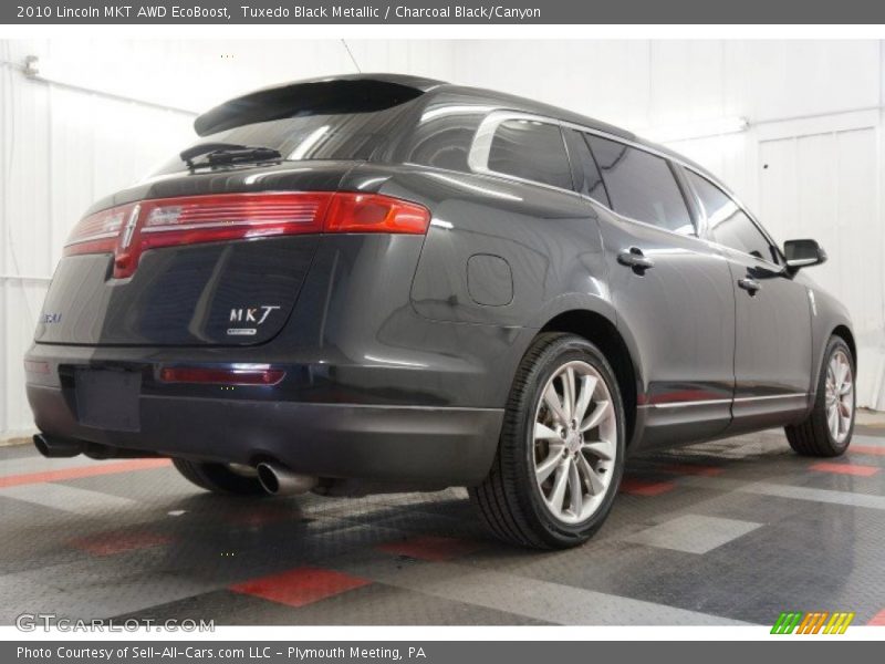 Tuxedo Black Metallic / Charcoal Black/Canyon 2010 Lincoln MKT AWD EcoBoost