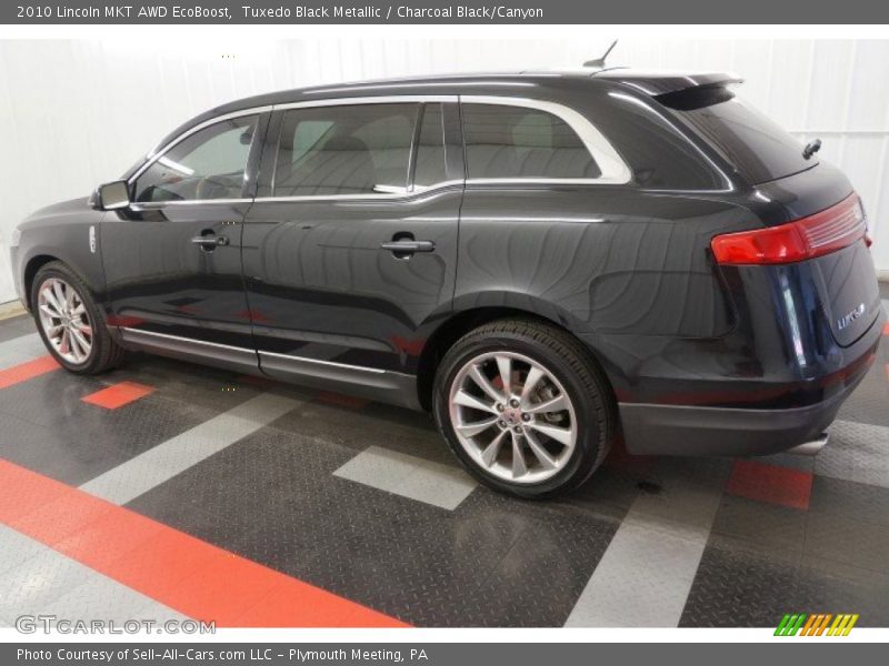 Tuxedo Black Metallic / Charcoal Black/Canyon 2010 Lincoln MKT AWD EcoBoost