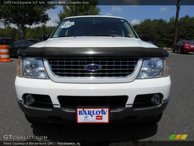 Oxford White / Graphite Grey 2003 Ford Explorer XLT 4x4